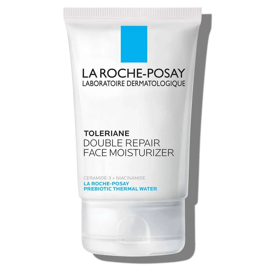 La Roche-Posay Toleriane Double Repair Face Moisturizer tube on white background, view 1