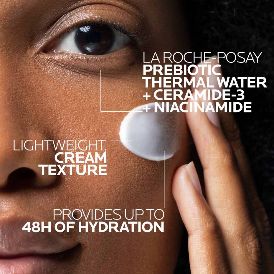 La Roche-Posay Toleriane Double Repair Face Moisturizer tube on white background, packaging detail