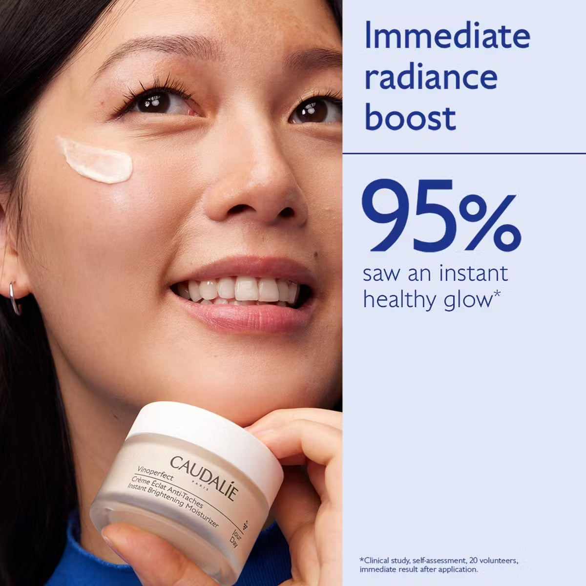 Caudalie Vinoperfect Instant Brightening Moisturizer with Niacinamide, alternate angle