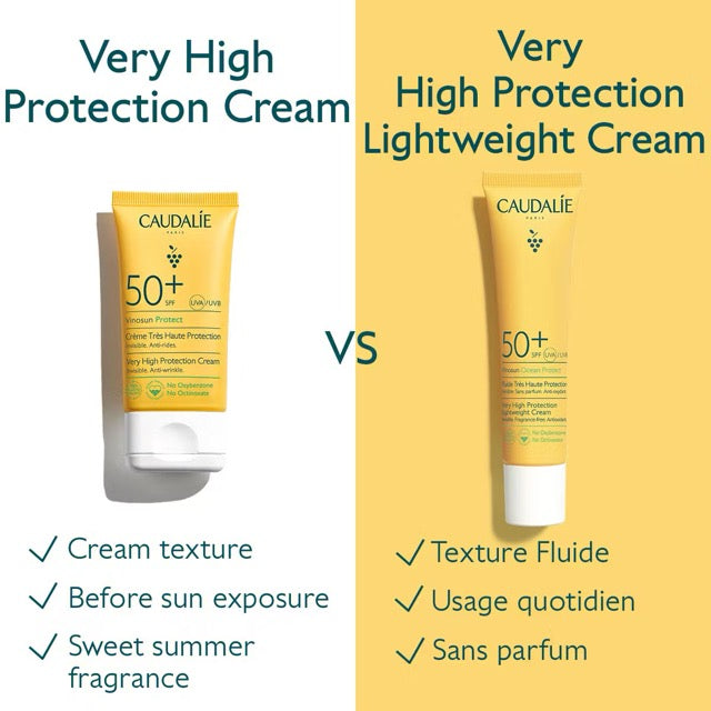 Caudalie Vinosun Protect Very High Protection SPF50+ Lightweight Face Cream, alternate angle
