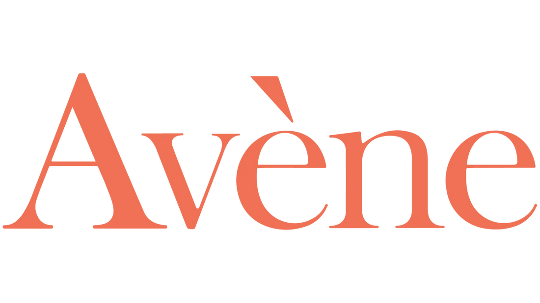 Avène logo in red on a white background
