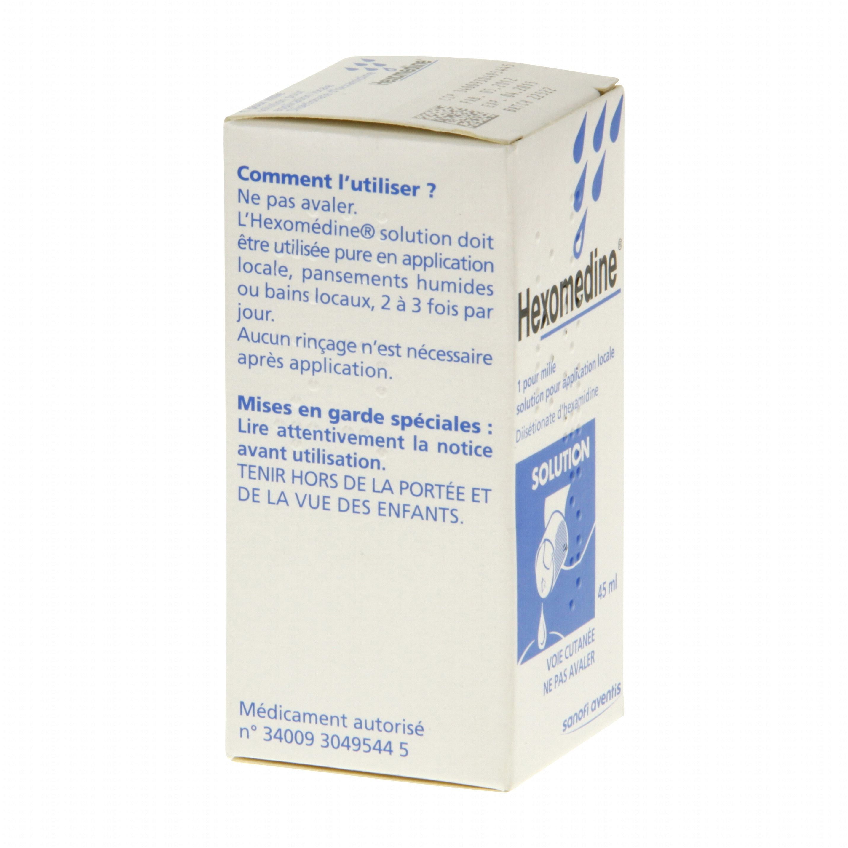 Hexomedine Antiseptic Solution 45ml, view 3