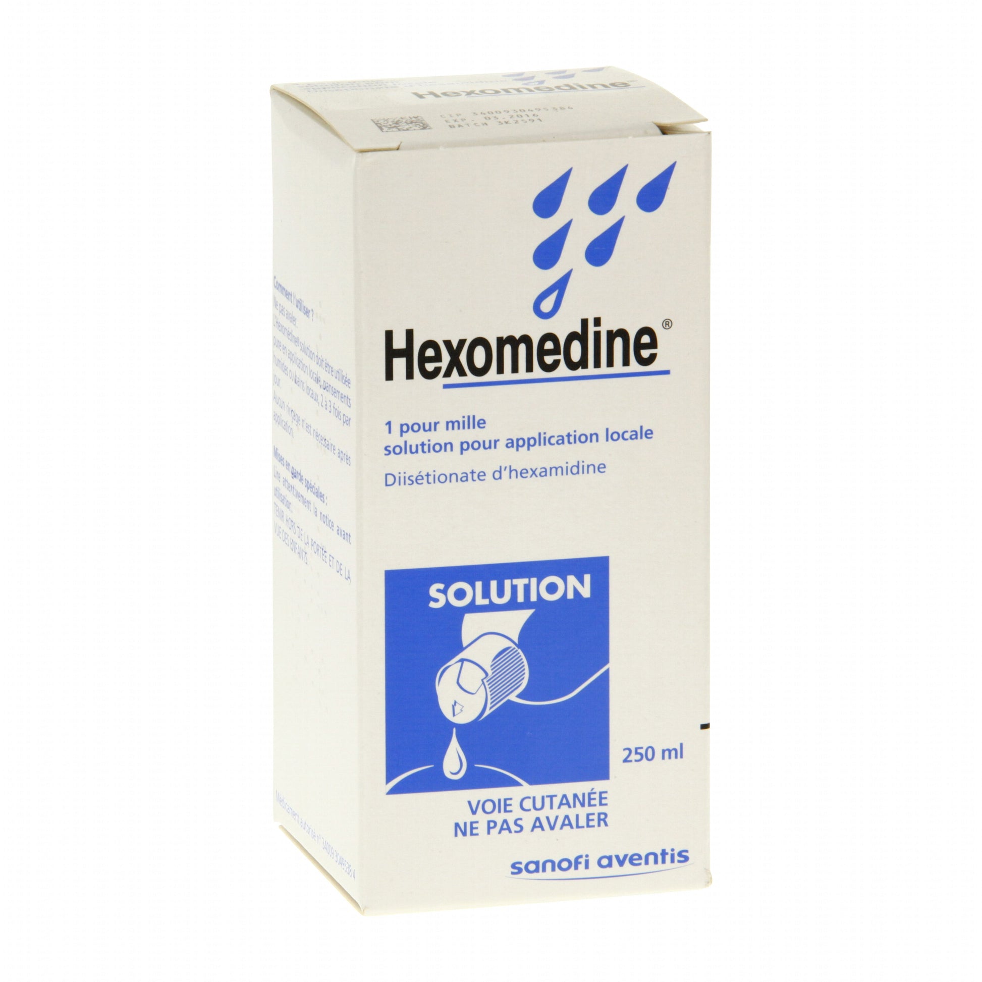 Hexomedine Antiseptic Solution 250ml, view 1