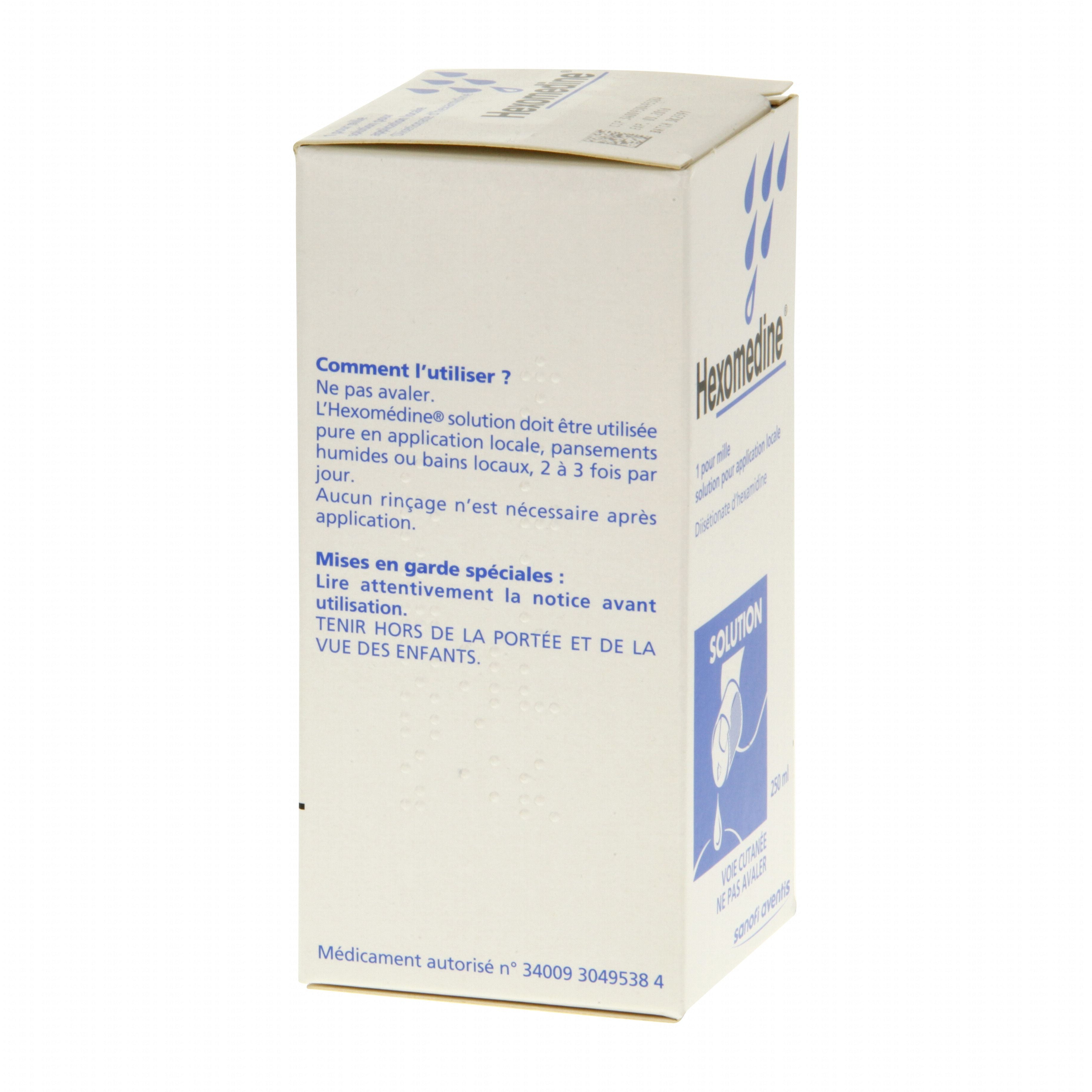 Hexomedine Antiseptic Solution 250ml, view 3