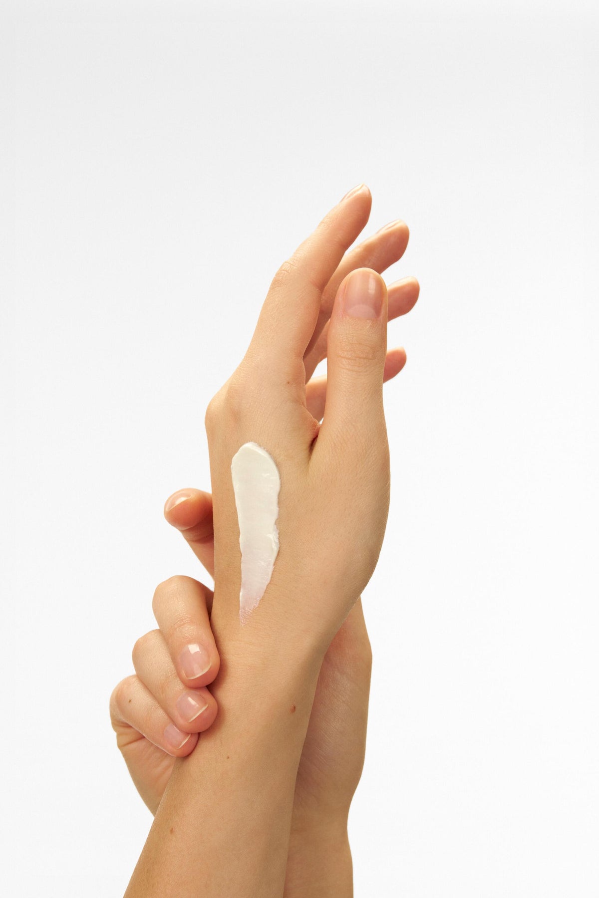 A-Derma Dermalibour+ Barrier, applied to the hands