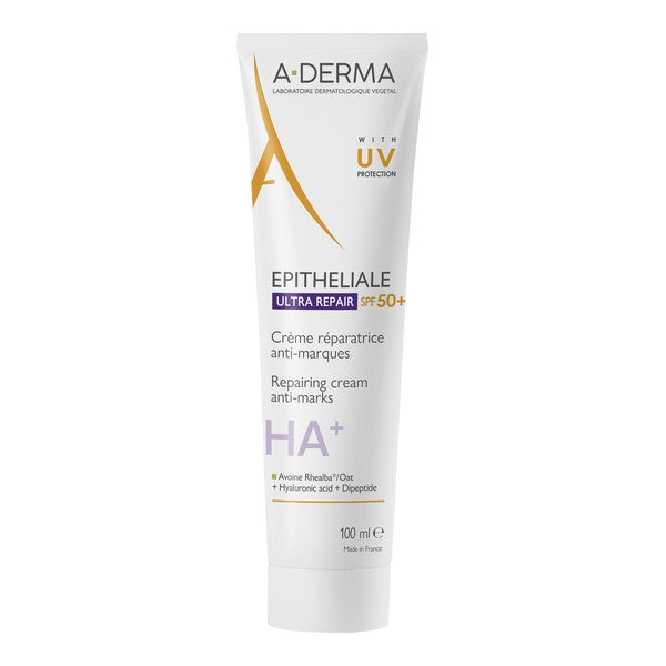 A-Derma Epitheliale 100ml, front of the tube in the new packaging