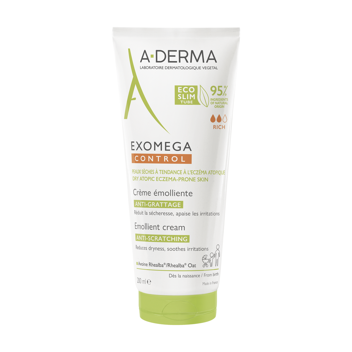 A-Derma Exomega Control Emollient Cream