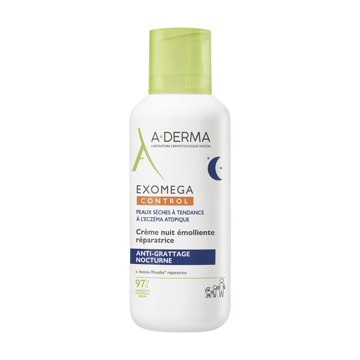 A-Derma Exomega Control Emollient Night Cream