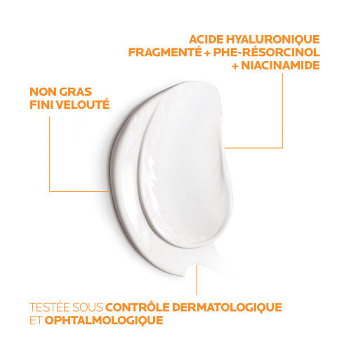 La Roche-Posay Anthelios Age Correct SPF 50 Daily Sunscreen 50ml, ingredient panel