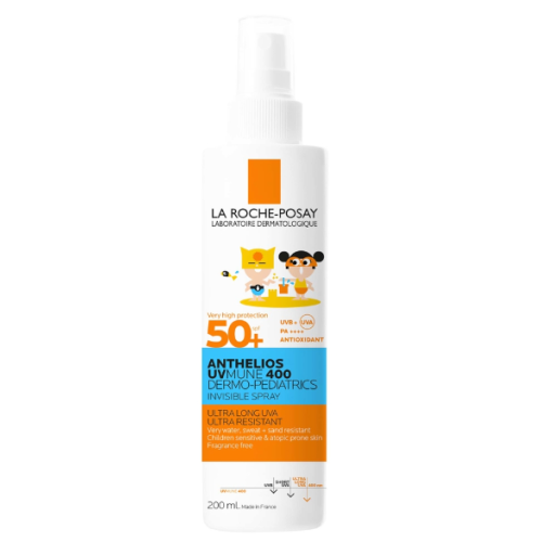La Roche-Posay Anthelios Dermo Pediatrics Kids Invisible Spray SPF50+, view 1