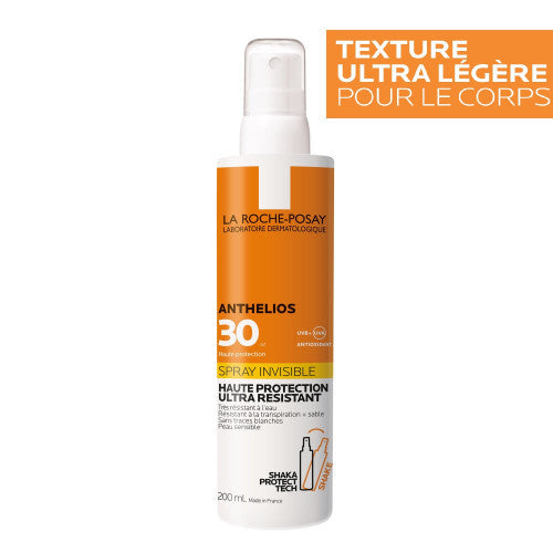 La Roche-Posay Anthelios Invisible Spray SPF 30 200ml, packaging detail