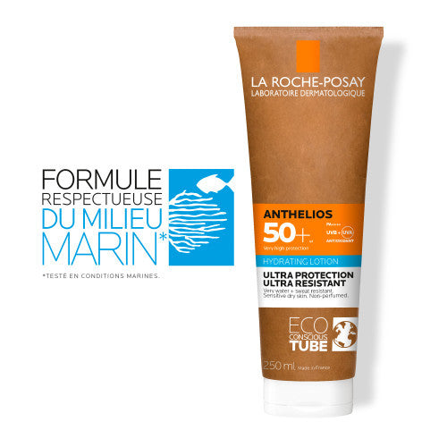 La Roche-Posay Anthelios Lait Solaire Hydratant SPF 50+ 250ml, packaging detail