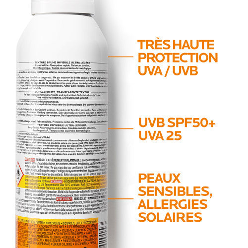La Roche-Posay Anthelios XL Invisible Body Mist SPF 50+ 200ml, view 1