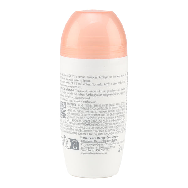 Avène Body, back of the roll-on