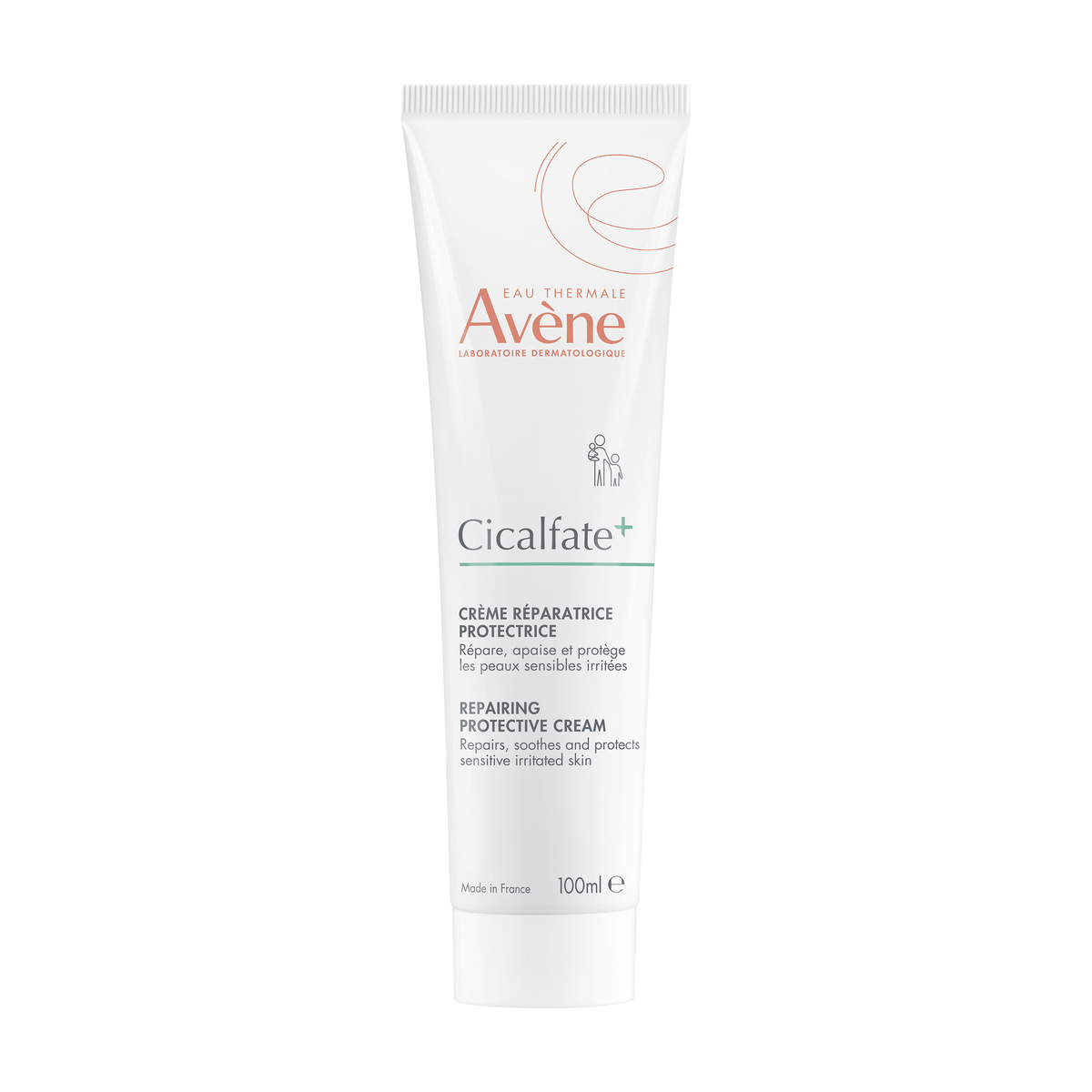 Avène Cicalfate+ Protective Repair Cream 100ml, front of the tube