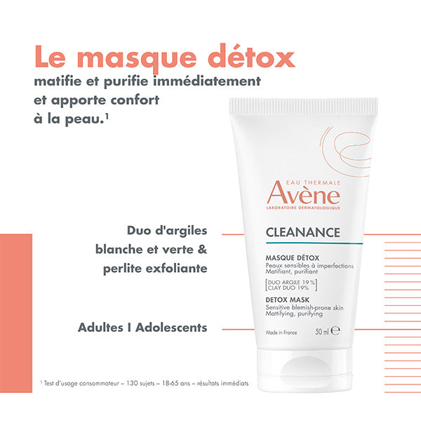 Avène Cleanance, tube with benefits in French