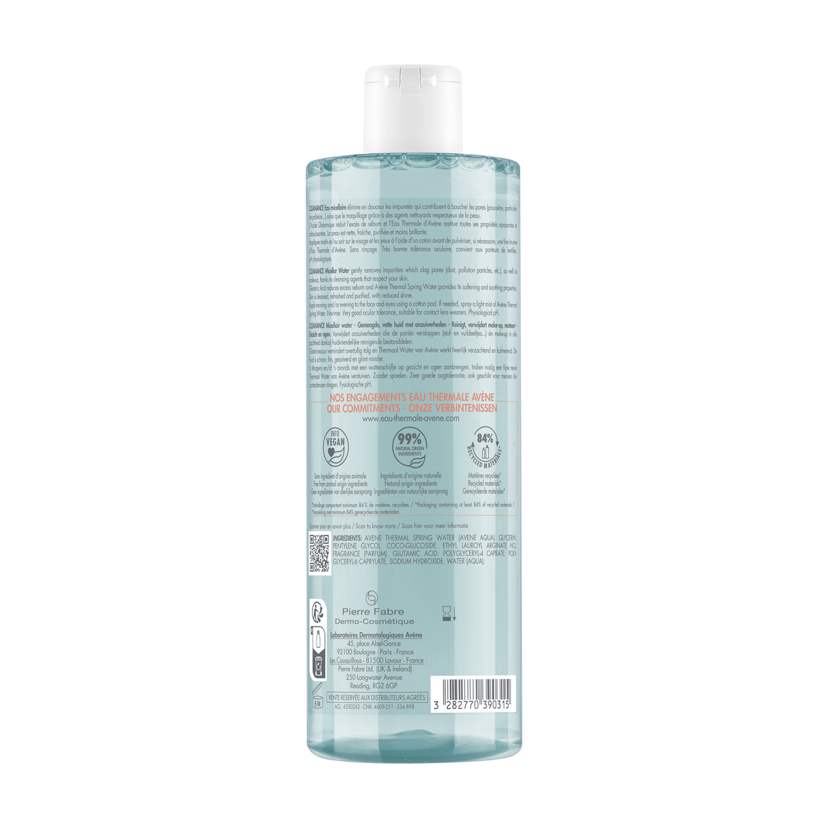 Avène Cleanance Micellar Water for Oily and Blemish-Prone Skin