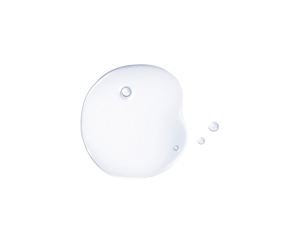 Avène Cleanance, clear micellar water drops on a white background