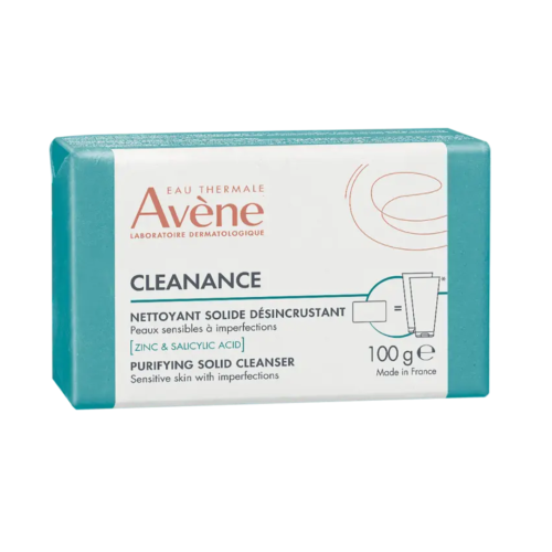 Avène Cleanance Solid Cleaner bar 100g for oily and acne-prone skin, view 1