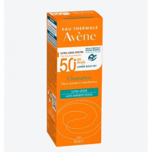 Avène Cleanance Sun Care SPF 50+ 50ml for acne-prone skin, view 1