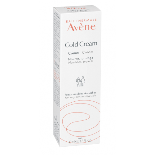 Avène Cold Cream nourishing moisturizer for dry and sensitive skin, alternate angle