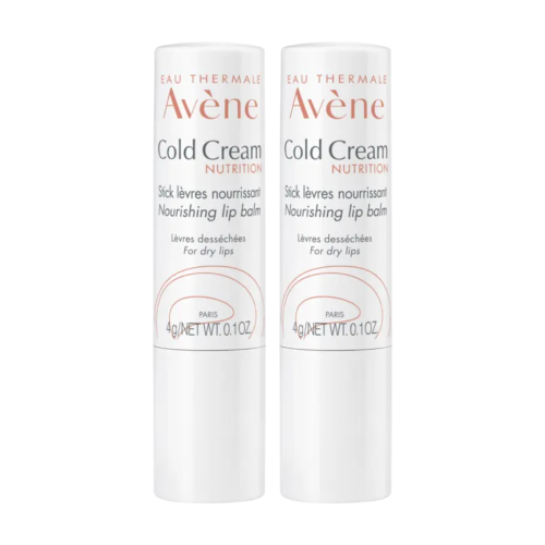 Avène Cold Cream Lip Stick 4g, pack of 2 sticks