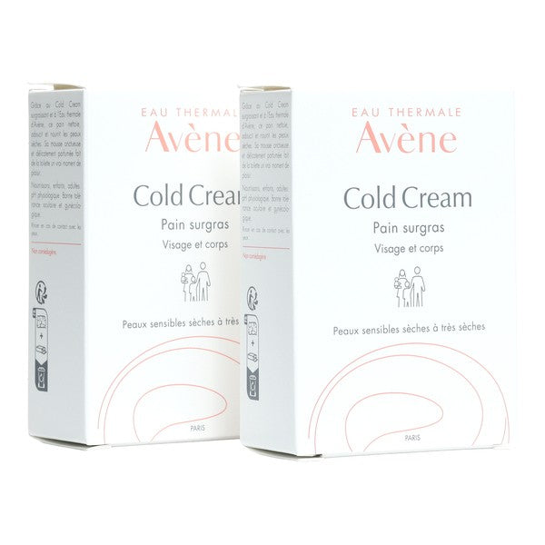 Avène Cold Cream, two boxes side by side