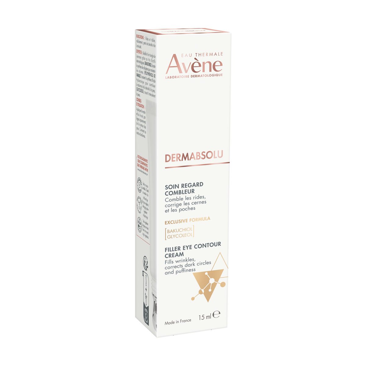 Avène DermAbsolu 15ml, front of the box
