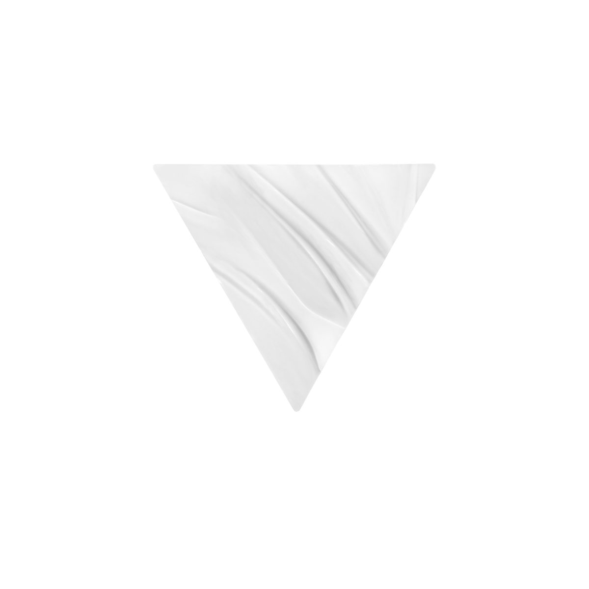 Avène DermAbsolu, triangle-shaped cream texture swatch