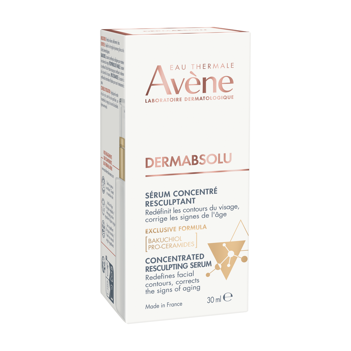 Avène DermAbsolu 30ml, front of the box