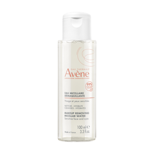Avène Eau Thermale Cleansing Micellar Water 100ml bottle for sensitive skin, view 1