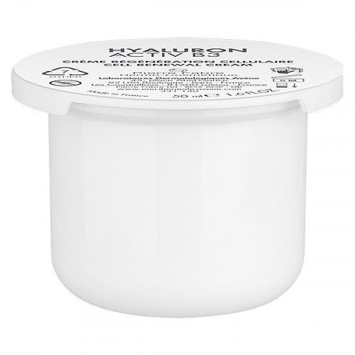 Avène Hyaluron Activ B3 Cellular Regenerating Cream jar on white background, view 1