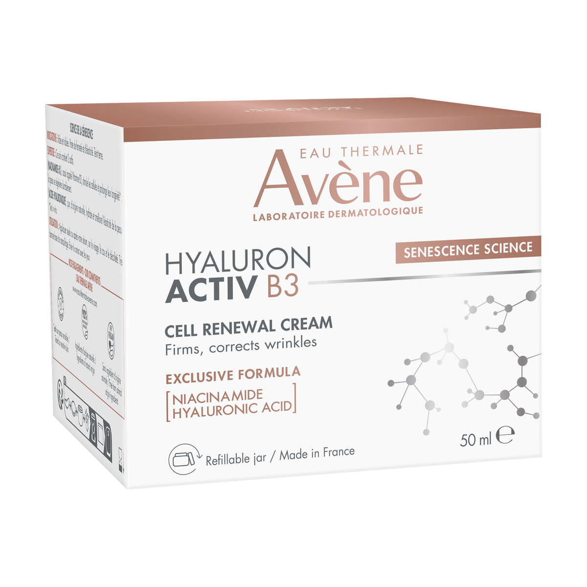 Avène Hyaluron Activ B3 50ml, front of the box