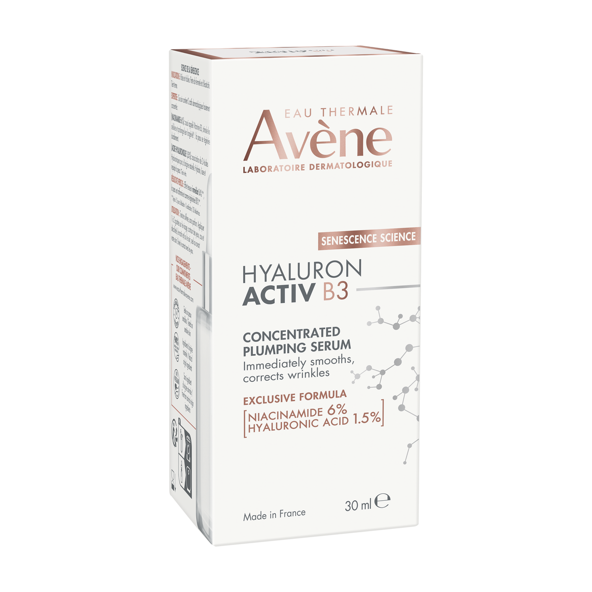 Avène Hyaluron Activ B3 30ml, front of the box