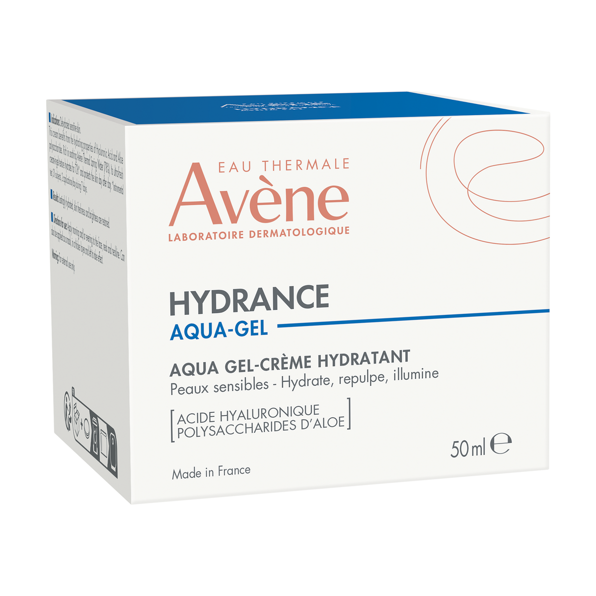 Avène Hydrance 50ml, front of the box