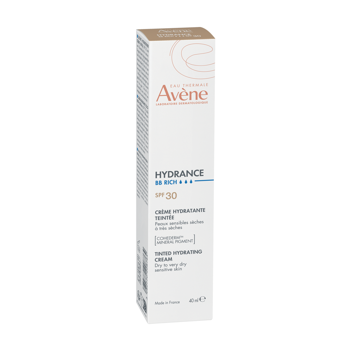 Avène Hydrance 40ml, front of the box