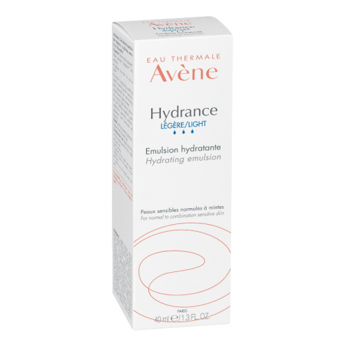 Avène Hydrance Light Moisturizing Emulsion for normal to combination sensitive skin, alternate angle