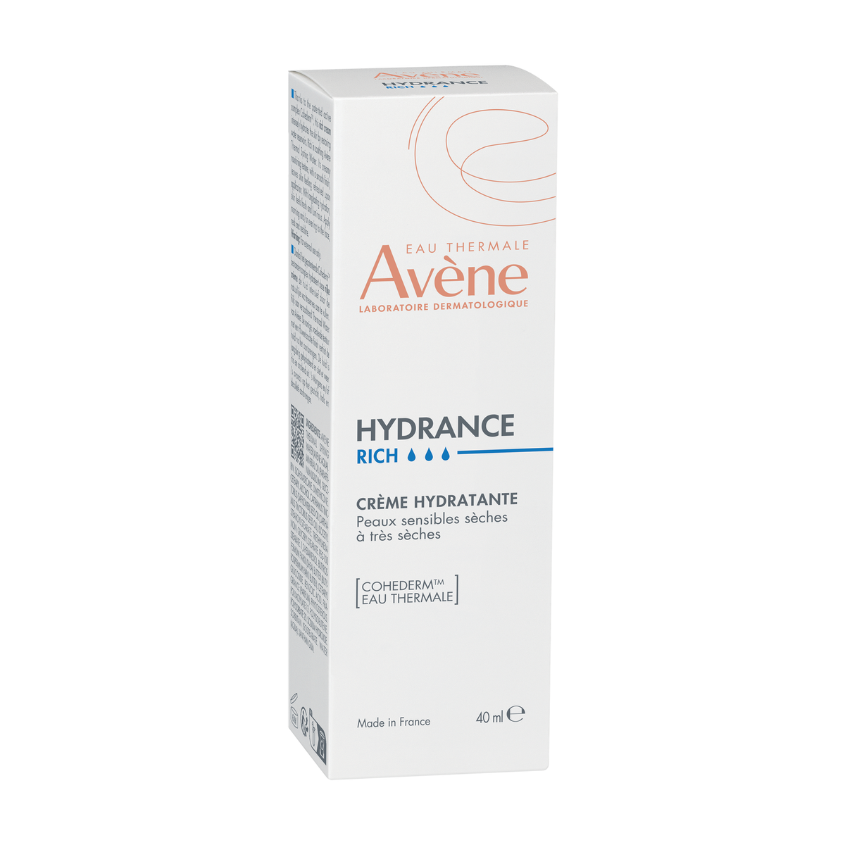 Avène Hydrance 40ml, front of the box
