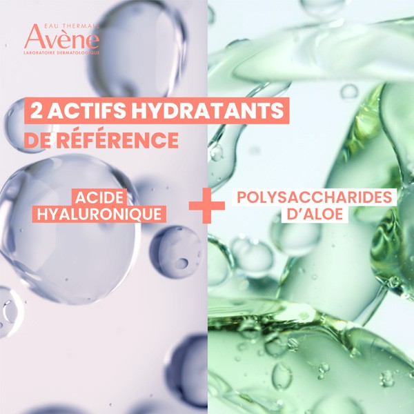 Avène Hydrance, key ingredients: hyaluronic acid and aloe polysaccharides