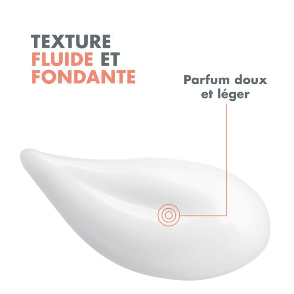 Avène Hydrance, cream texture swatch