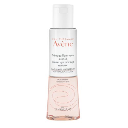Avène Les Essentiels Intense Eye Make-Up Remover 125ml biphasic formula for sensitive eyes, view 1