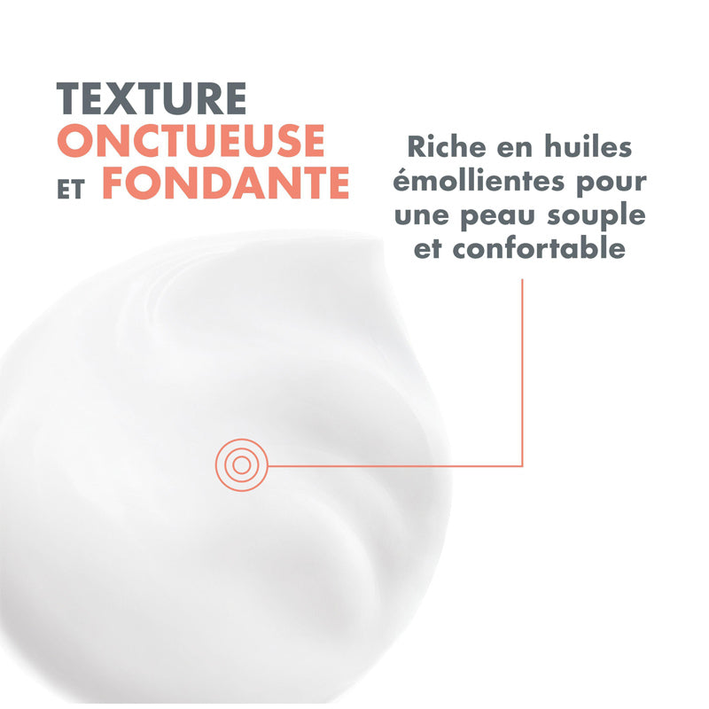 Avène Les Essentiels, cream texture swatch