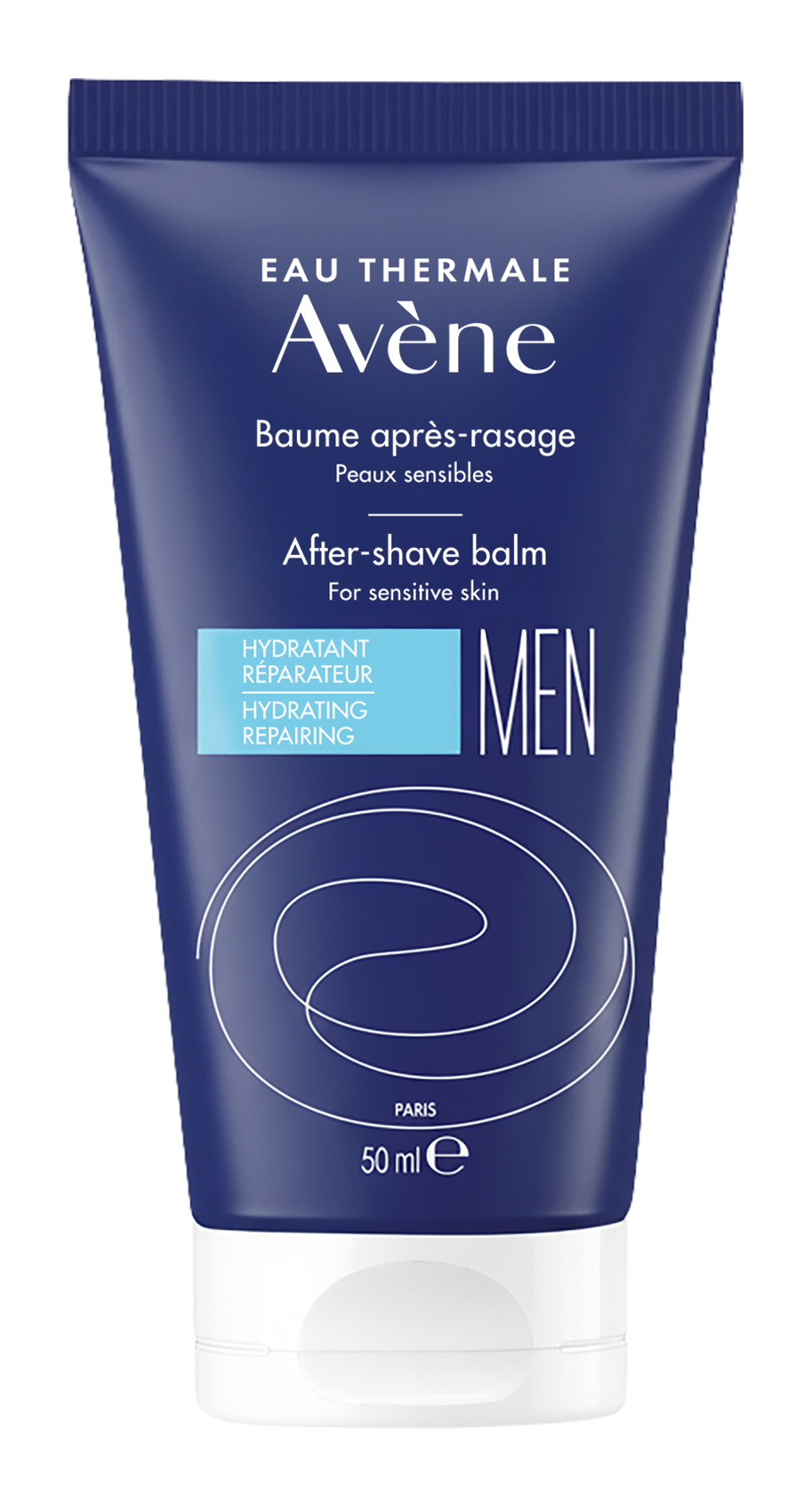 Avène Men 50ml, front of the tube
