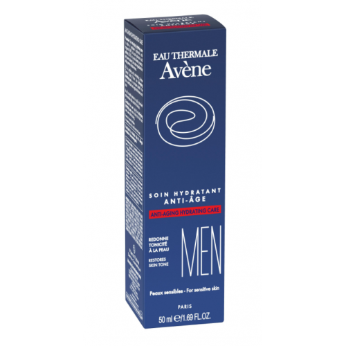 Avène Men Anti-Aging Hydrating Moisturizer 50ml, alternate angle