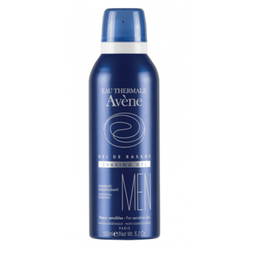 Avène Men Shaving Gel 150ml for sensitive and blemish-prone skin, view 1