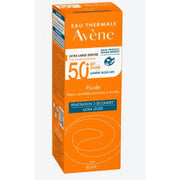 Avène Solaire Fluid SPF 50+ 50ml sunscreen for sensitive skin, view 1
