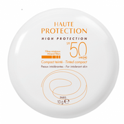 Avène Solaire High Protection Compact Tinted Sand SPF 50 10g mineral sunscreen compact, view 1