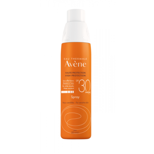 Avène Solaire Spray SPF 30 200ml sunscreen for sensitive face and body skin, view 1