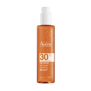 Avène Solaire Sun Care Oil SPF 30 200ml body sunscreen for sensitive skin, view 1