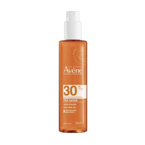 Avène Solaire Sun Care Oil SPF 30 200ml body sunscreen for sensitive skin, view 1